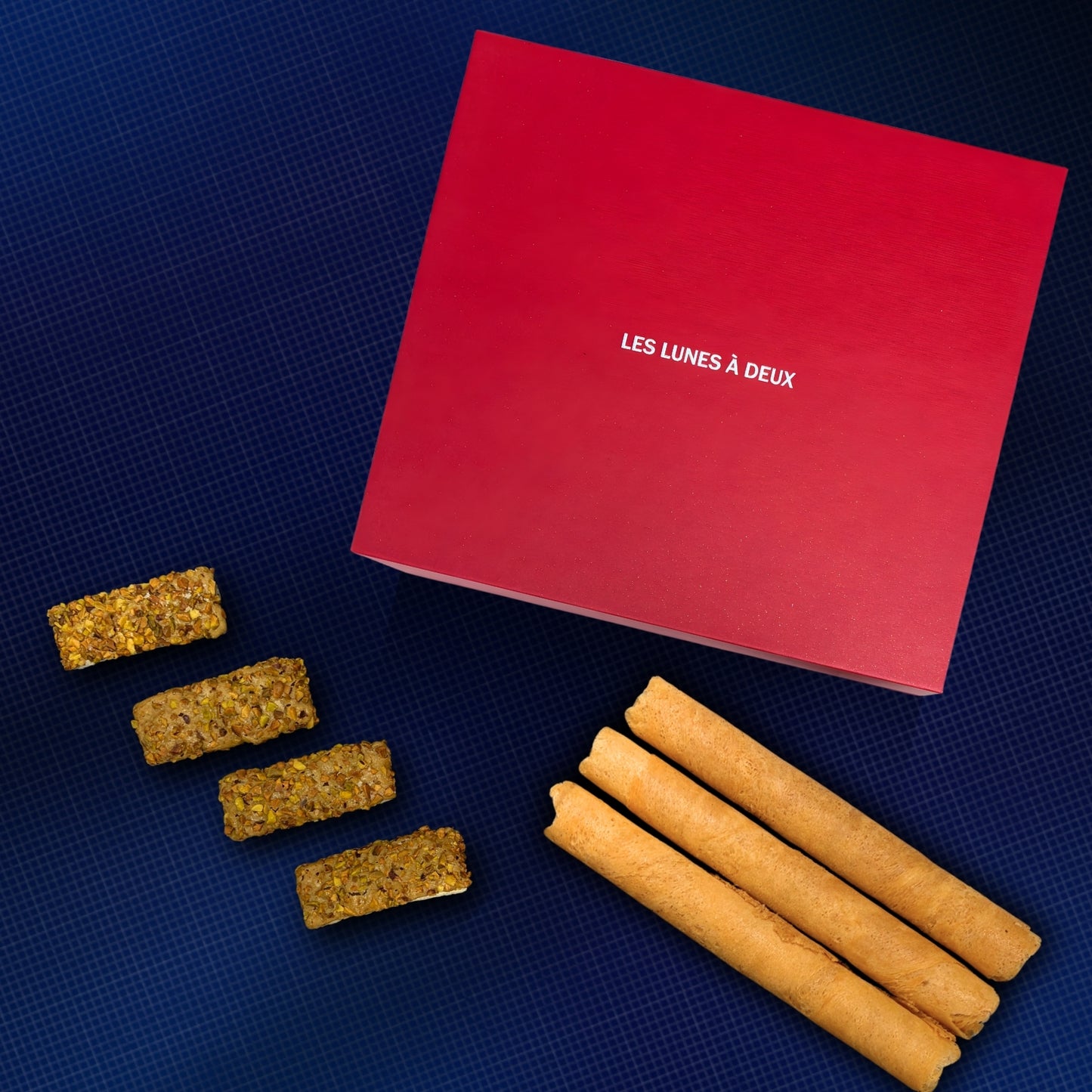 ÉCHIRÉ 蛋卷開心果酥條禮盒 ÉCHIRÉ Crepe Roll & Pistachio Crisps Gift Box