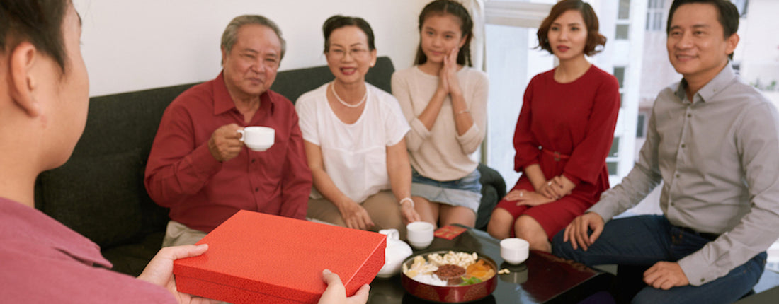 Visiting an Asian Family