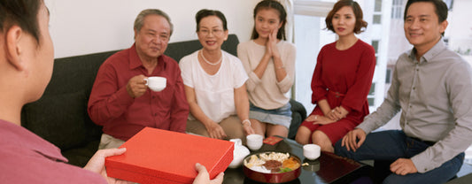 Visiting an Asian Family