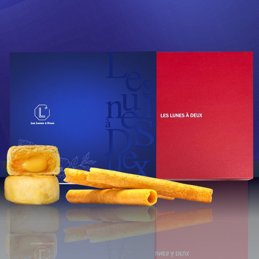 ECHIRE 蛋卷&流心奶黄月餅禮盒 ÉCHIRÉ Crepe Roll & Lava Custard Mooncake